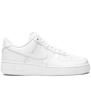 کتونی نایک ایر فورس ۱ بدون ساق تمام سفید Nike Air Force 1 White