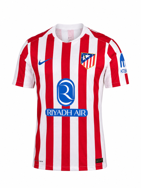 کیت اول اتلتیکو مادرید 2025/2026 کیفیت تایلندی Atletico Madrid Home Kit